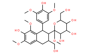 (+)-Lyoniresinol 9'-O-glucoside